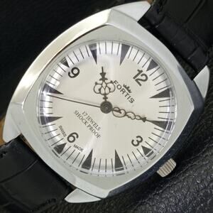 Fortis Silver and Black Men's Watch